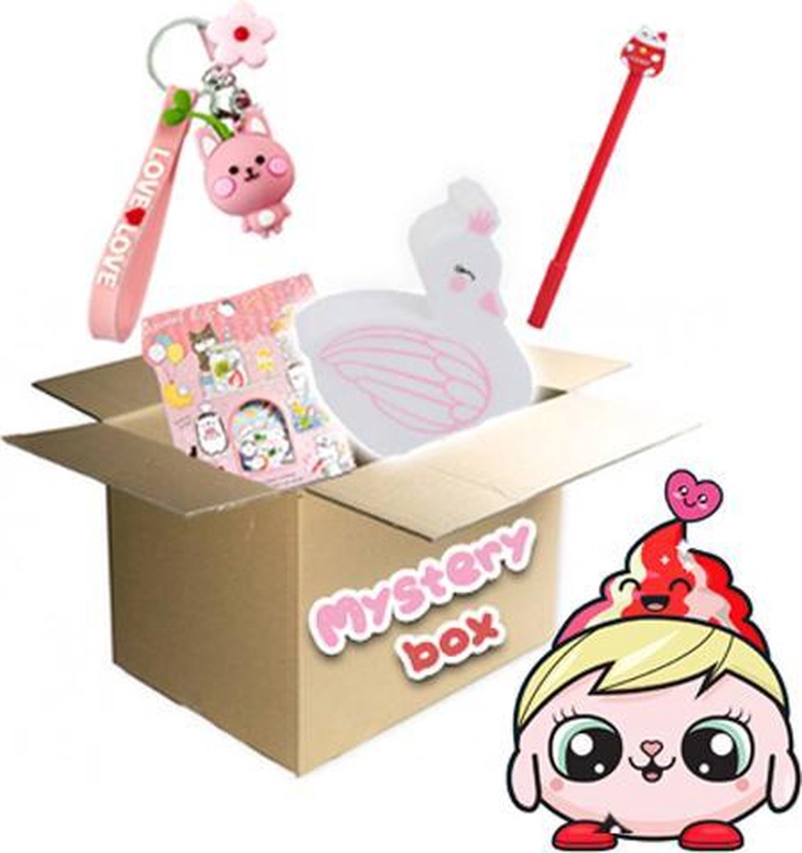 Medium Kawaii Mysterybox | 6 kawaii verrassingen | PoepieDoepie